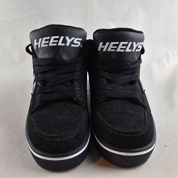 Heelys Motion Plus Black Skate Shoes Youth 6 Roller Sneaker Wheels YTH6 - Picture 3 of 9